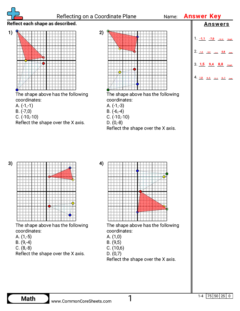 Grid Worksheets Grid Worksheets