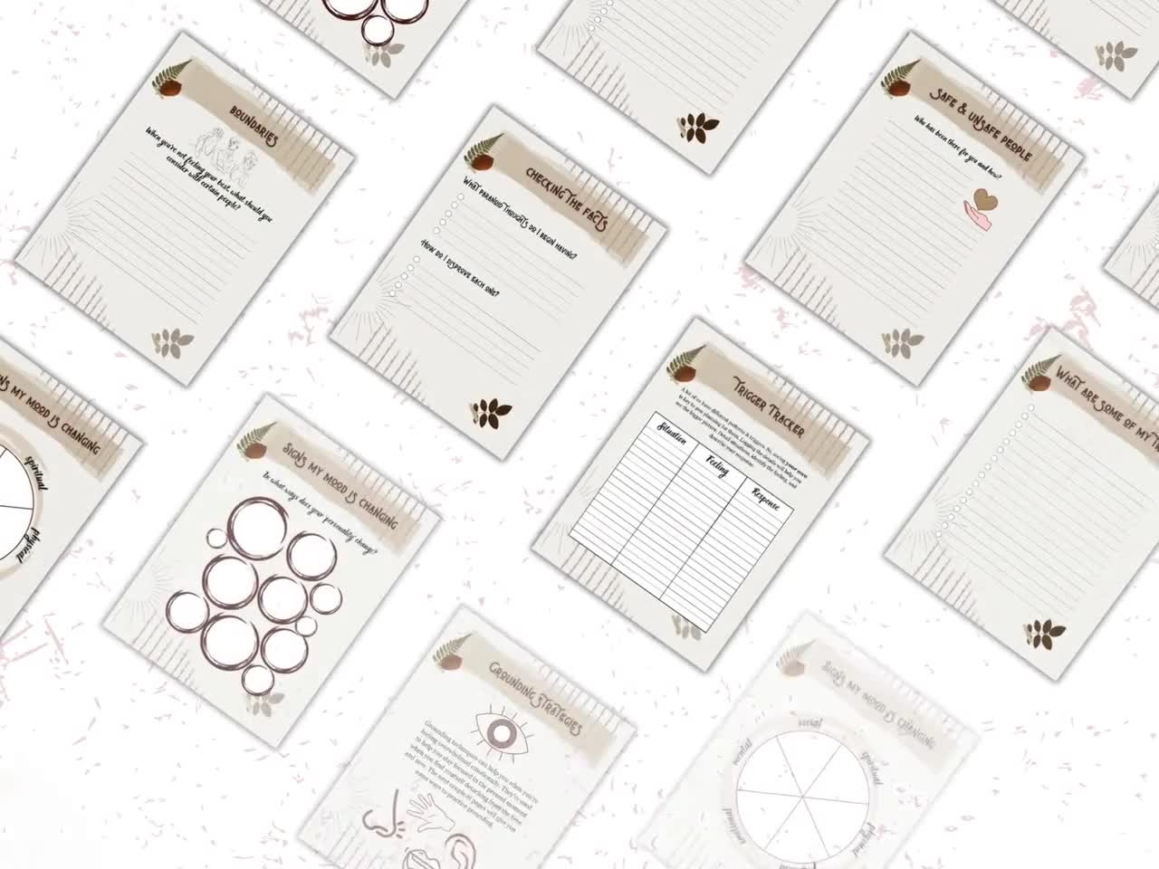 Harm Reduction Worksheets PDF Harm Reduction Strategies Harm Reduction PDF Harm Reduction Activities Harm Reduction Plan Template Etsy