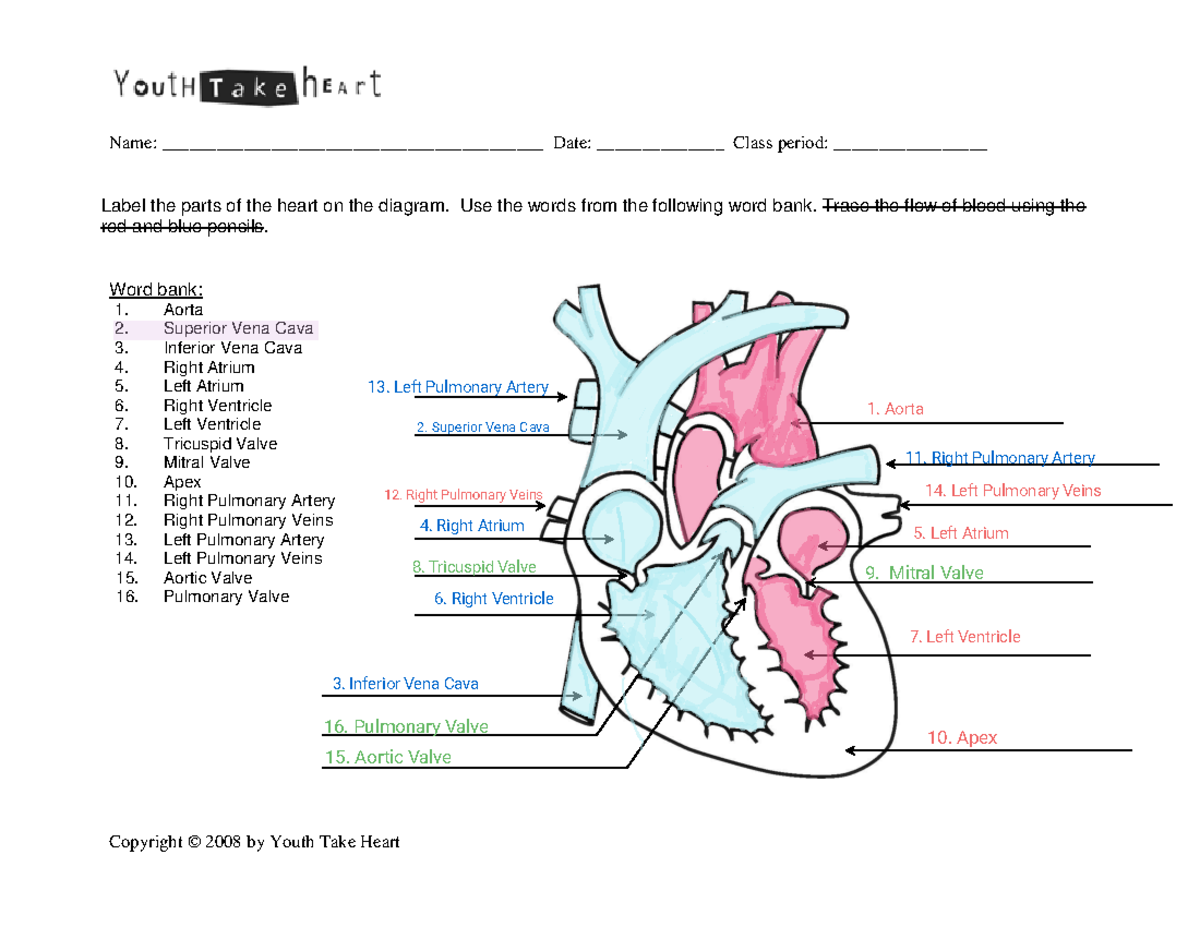 Heart Diagram Worksheet Kami Export Sthompson 0001 Studocu
