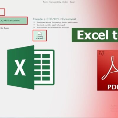How To Convert Excel To PDF Without Losing Formatting FormToExcel
