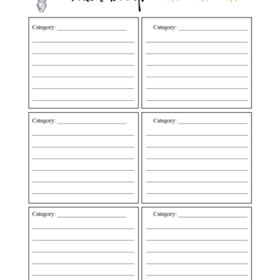 How To Do A Brain Dump Free Printable Brain Dump Worksheet
