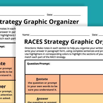 How To Use The RACE Writing Strategy Plus Free Printables