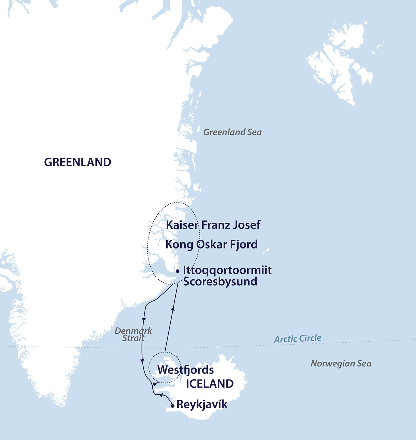 Iceland East Greenland Under The Northern Lights Iceland To Greenland Cruise Aurora Expeditions