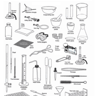 Lab Equipment Worksheet Science Tools Identification