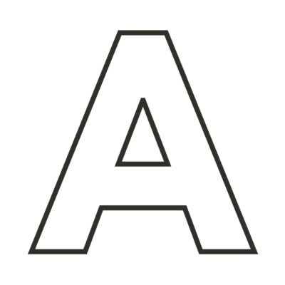 Large Printable Alphabet Letters For Classroom 8 Inch Big Number Templates Printable Block Letter Of The Week Teaching Resources PDF Etsy