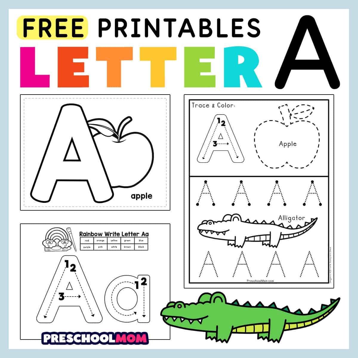 Alphabet Practice Nursery Workbook