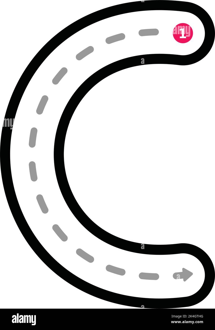 Letter C Tracing Hi res Stock Photography And Images Alamy