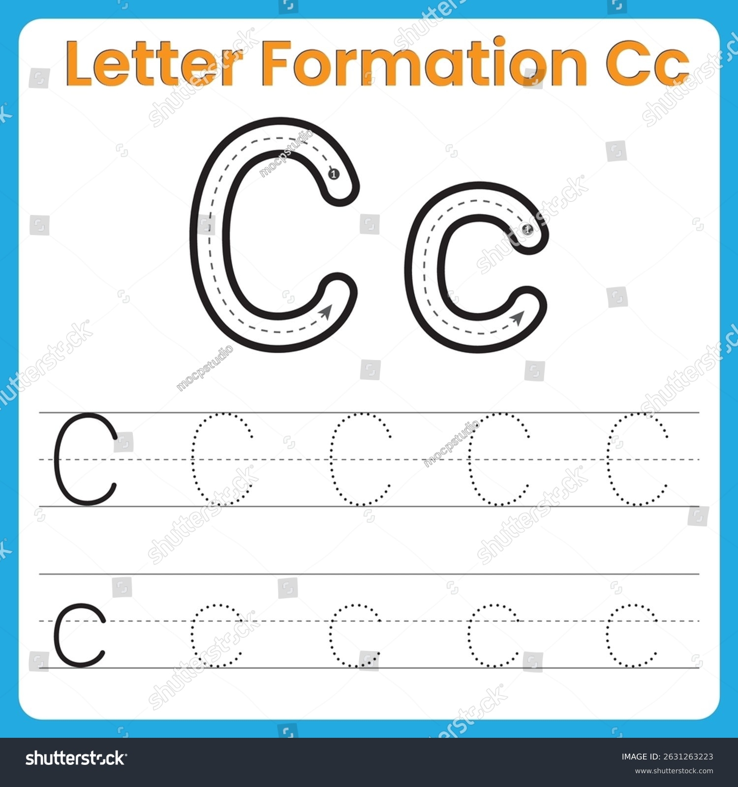 letter tracing c