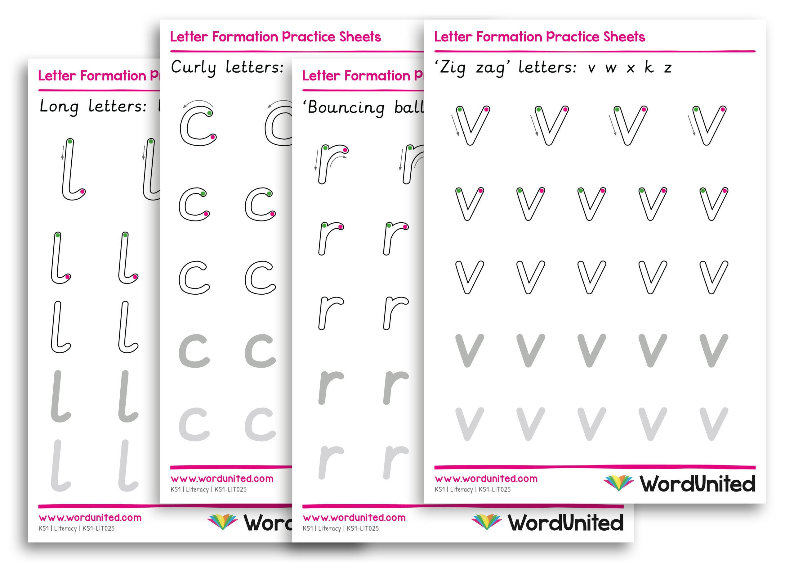 letter practice printable