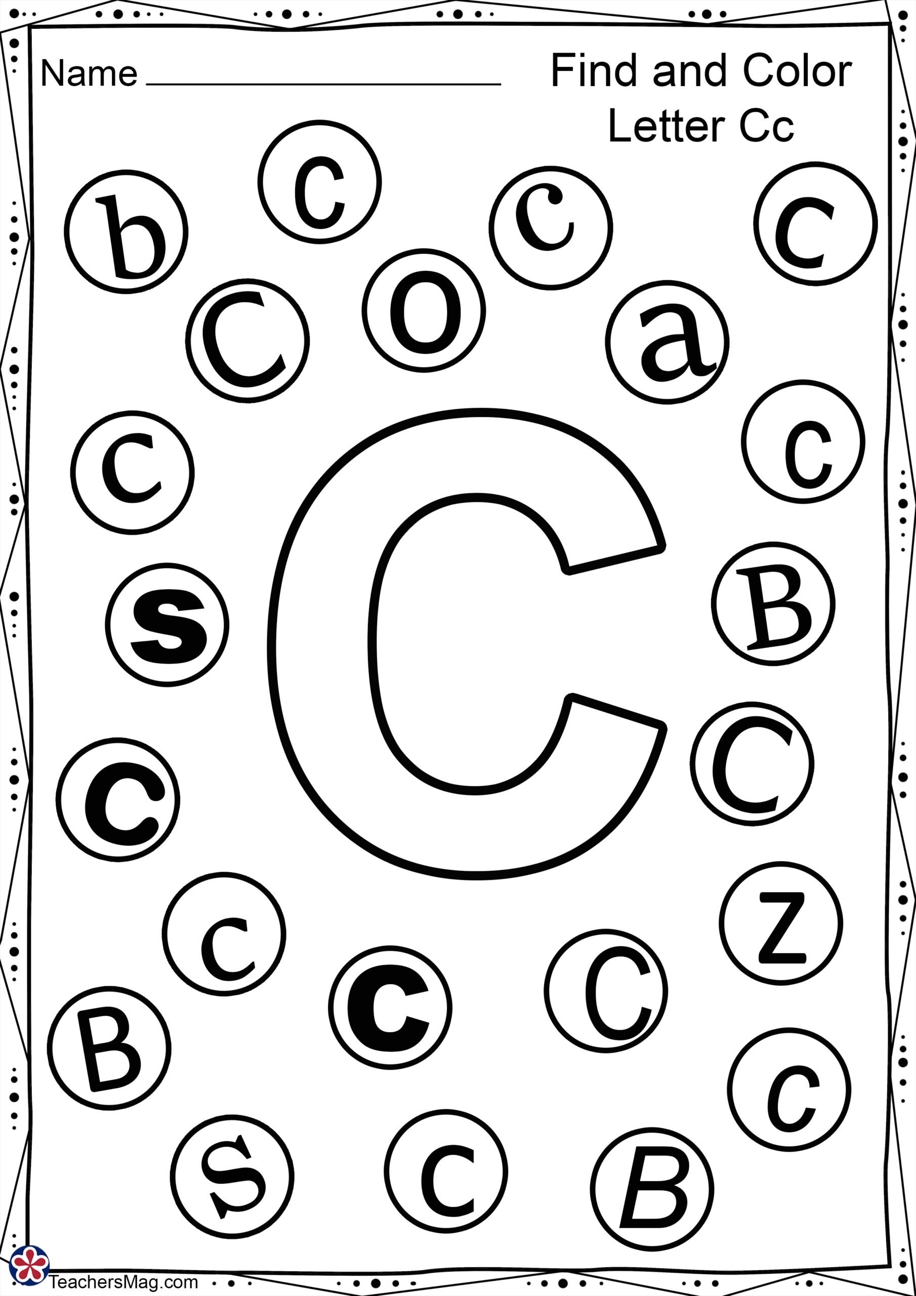 letter c color sheet letter c color sheet