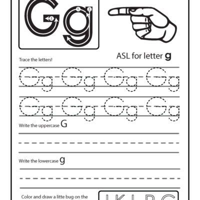 Letter G Worksheets 55 Free PDF Printables Daydream Into Reality