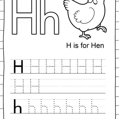 Letter H Free Worksheets TeachersMag