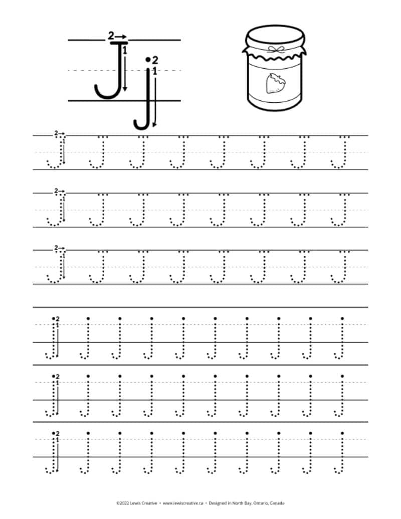 Letter J Practice Worksheets Lewis Creative Letter J Practice Worksheets Lewis Creative
