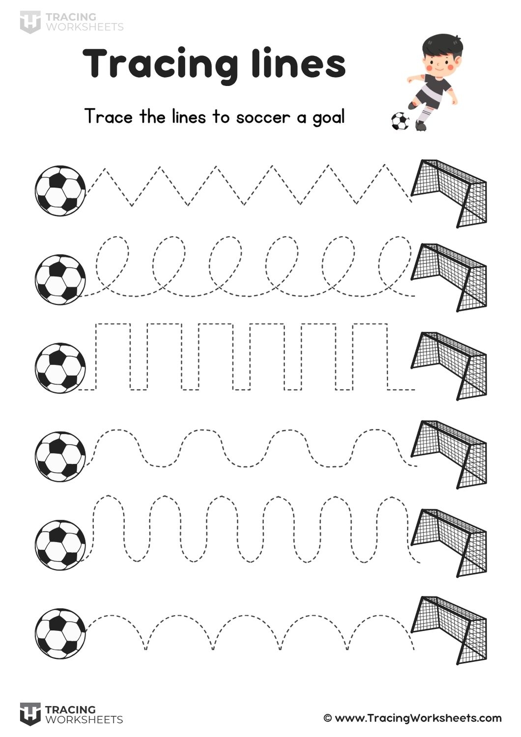 print tracing worksheets