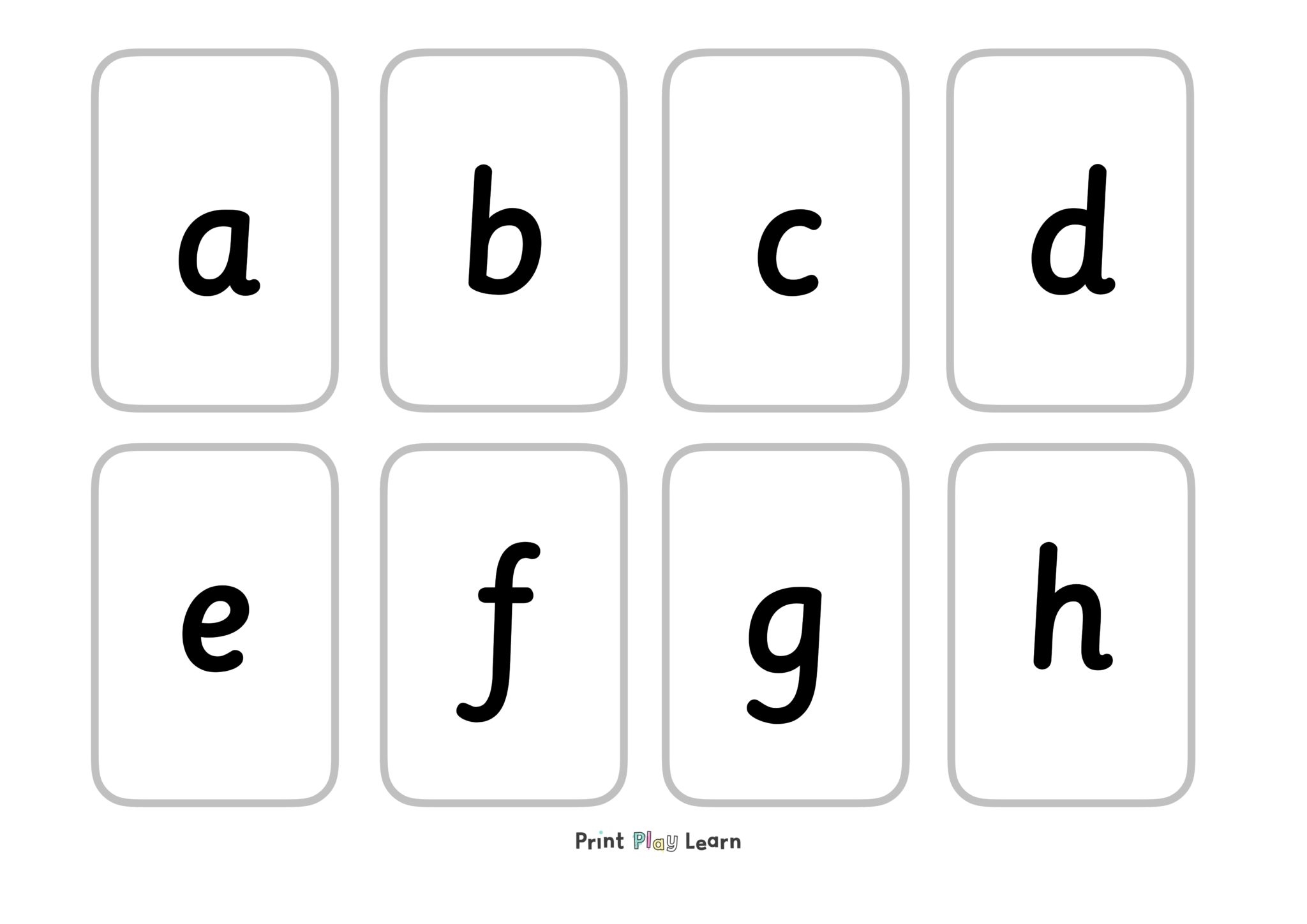 Lower Case Alphabet Printable Lower Case Alphabet Printable