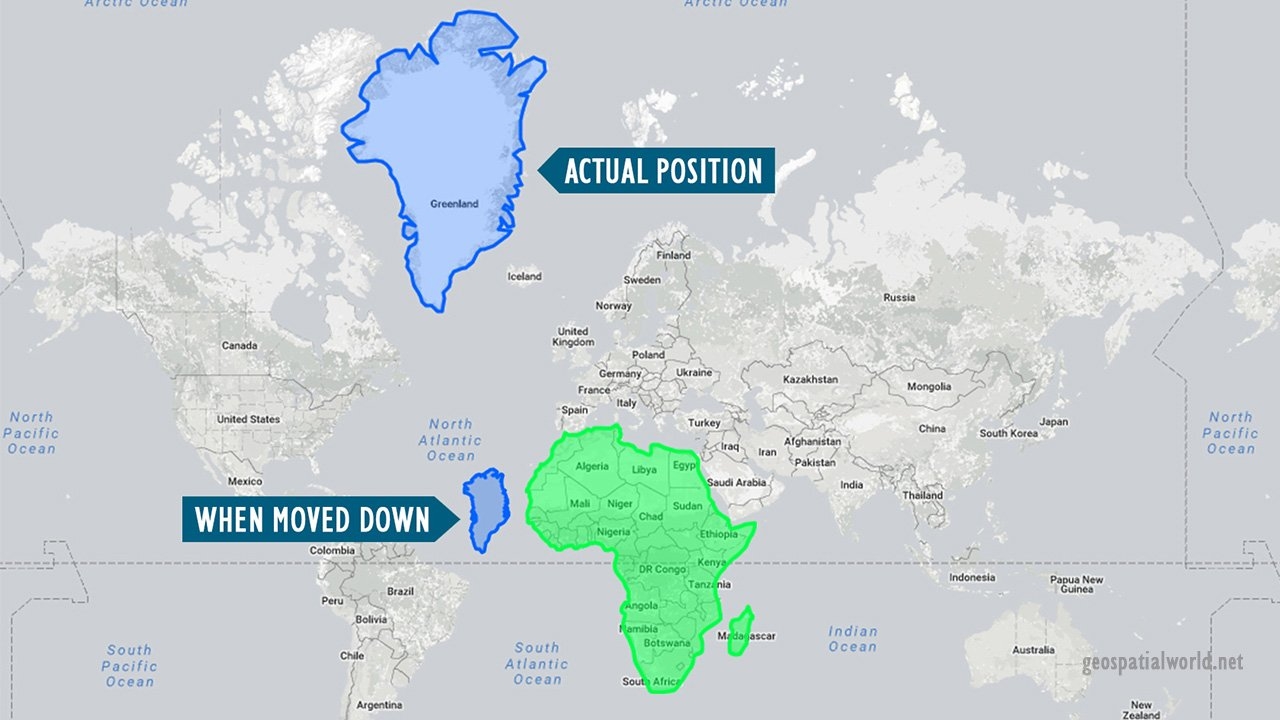 Maps That Show Why Some Countries Are Not As Big As They Look Maps That Show Why Some Countries Are Not As Big As They Look