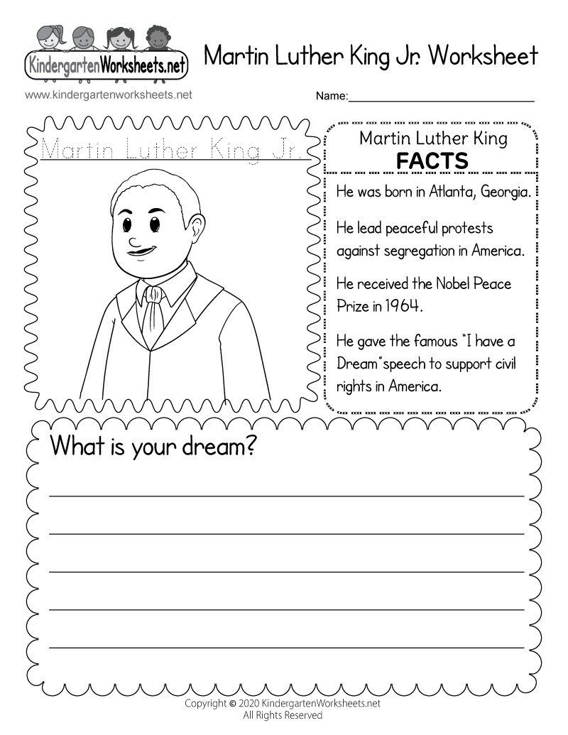 Martin Luther King Jr Worksheet Free Printable Digital PDF Worksheets Library Martin Luther King Jr Worksheet Free Printable Digital PDF Worksheets Library