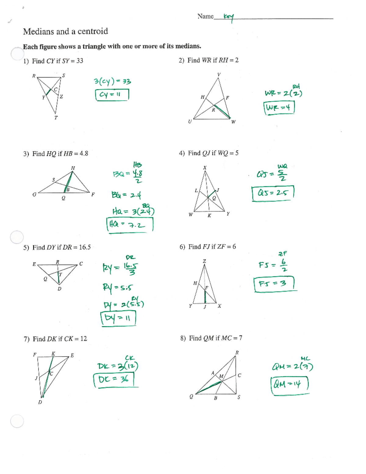 MATH 101 Medians And Centroids In Triangles Key Problems Studocu MATH 101 Medians And Centroids In Triangles Key Problems Studocu