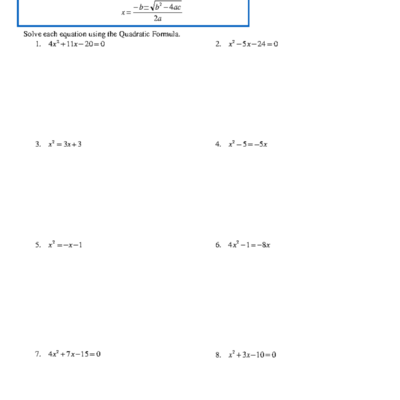 Math 154B Quadratic Formula Applications Graph Sketching Guide Studocu