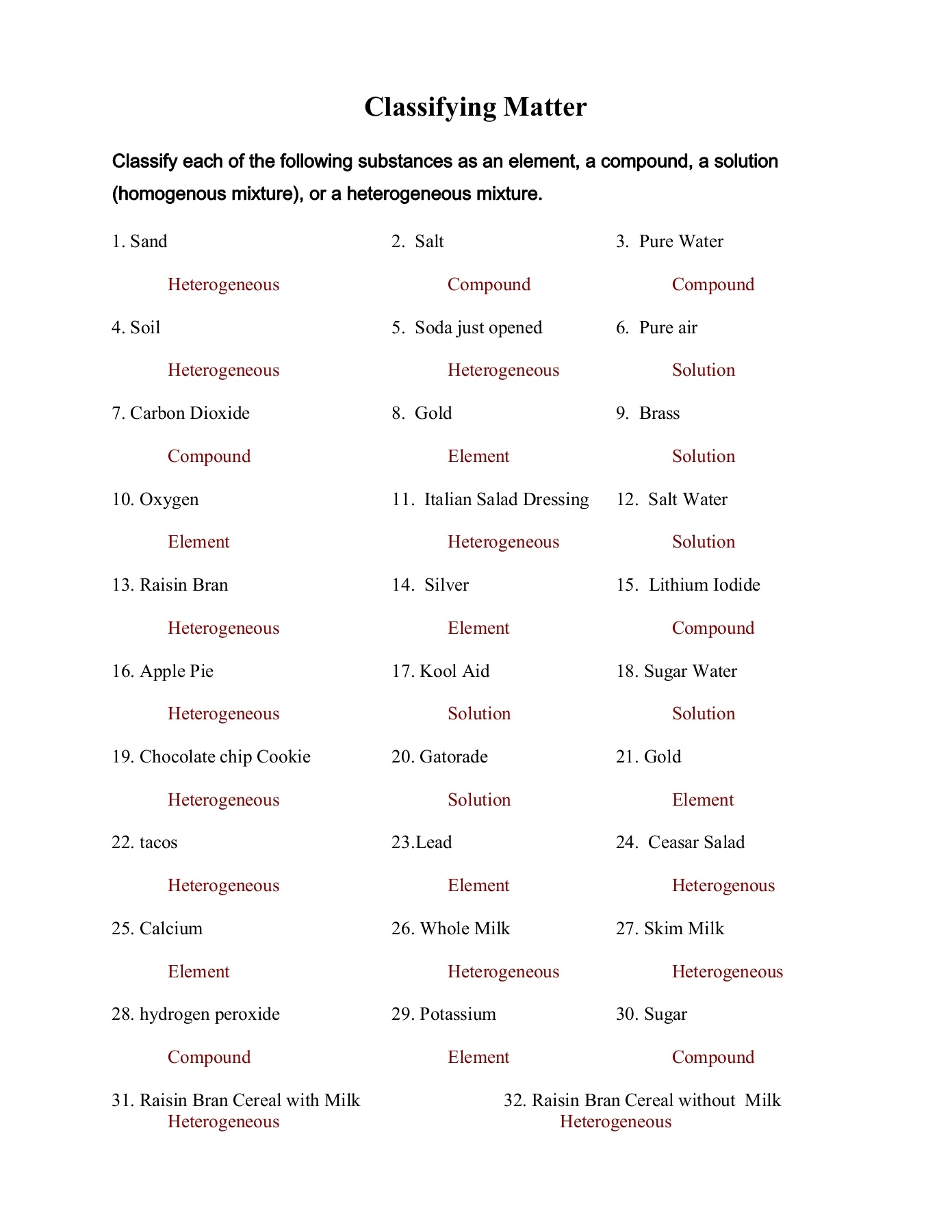 Matter And Change Review Campuses fortbendisd Flip EBook Pages 1 4 AnyFlip