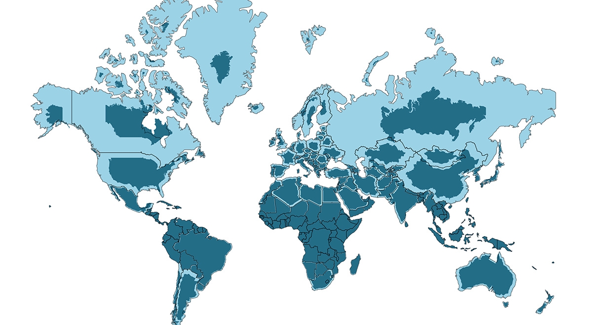 Mercator Misconceptions Clever Map Shows The True Size Of Countries Mercator Misconceptions Clever Map Shows The True Size Of Countries