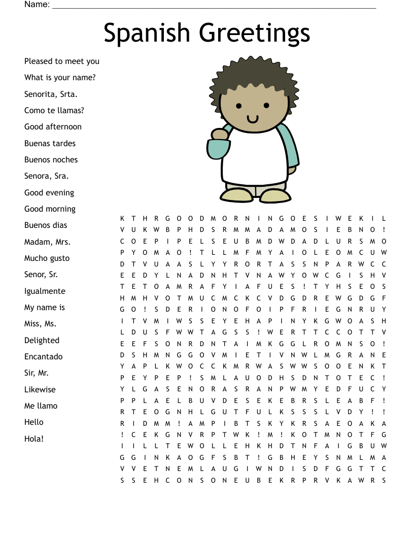 Mucho Gusto Vocabulario Word Search WordMint Mucho Gusto Vocabulario Word Search WordMint