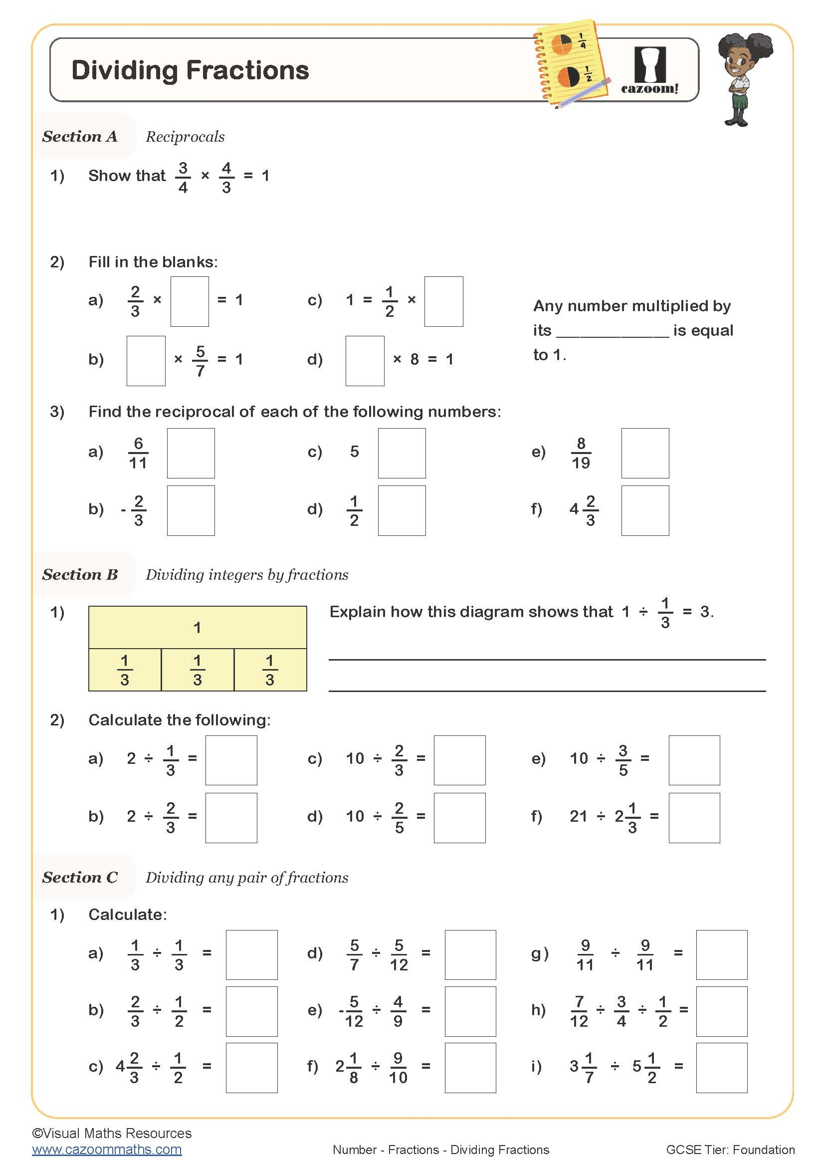 Multiplying And Dividing Fractions Worksheet Printable PDF Worksheets Multiplying And Dividing Fractions Worksheet Printable PDF Worksheets