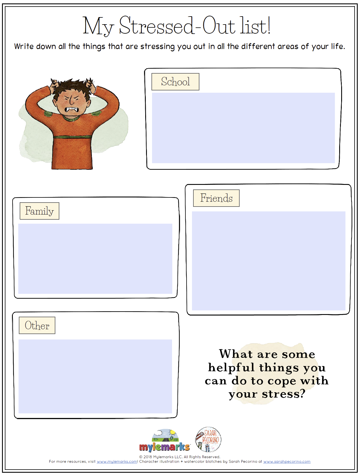 My Stressed Out List F 