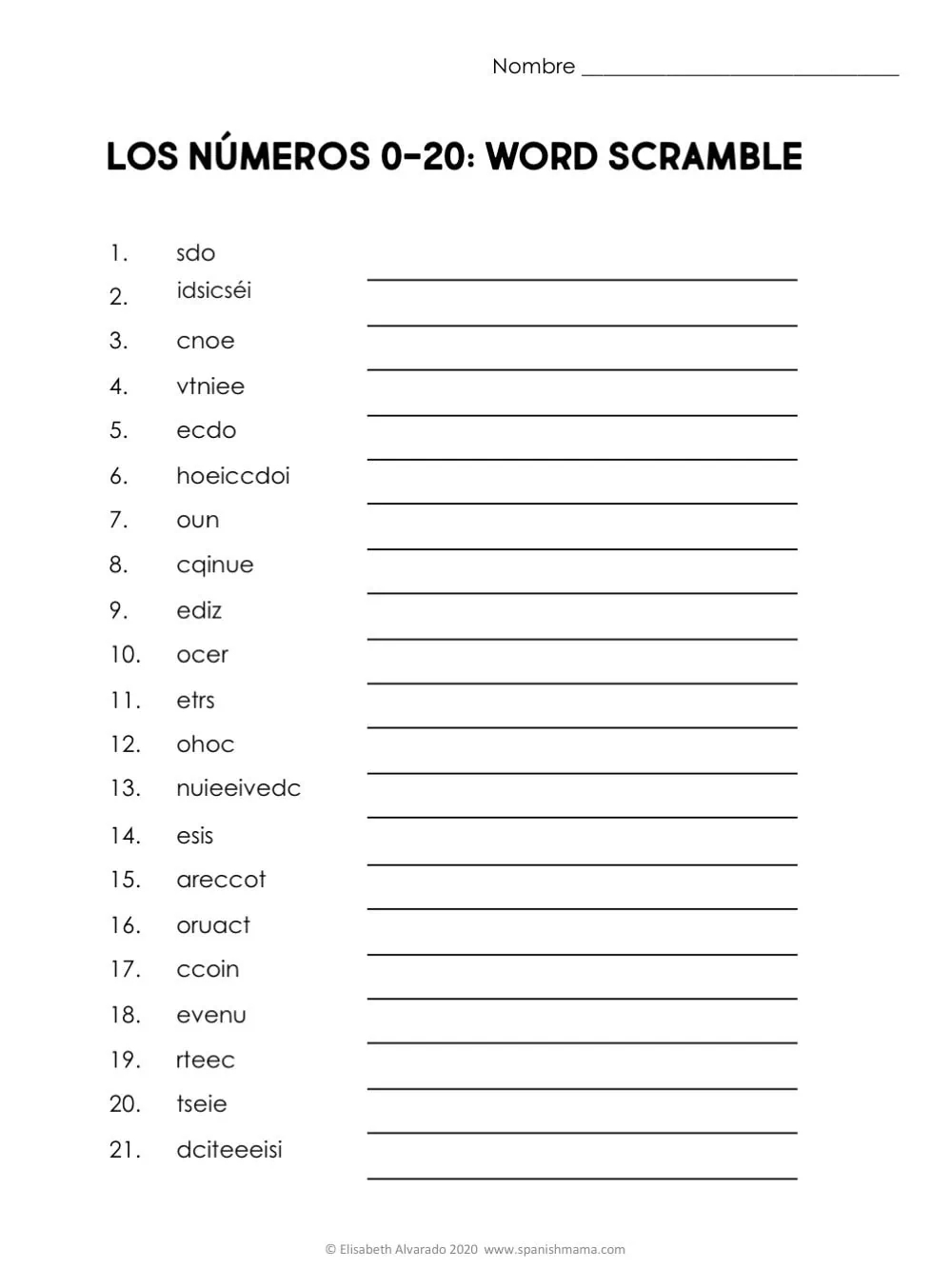 Numbers In Spanish Worksheets And How To Count 1 1000 Numbers In Spanish Worksheets And How To Count 1 1000