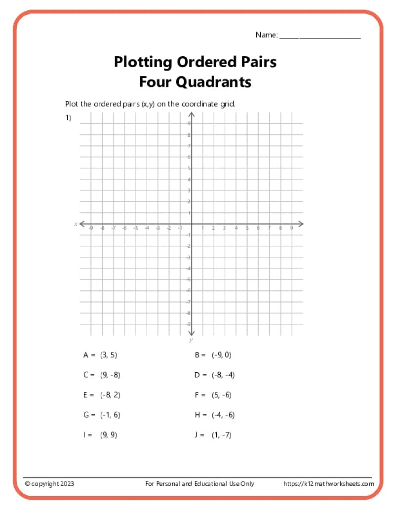 coordinate plane worksheets pdf and answers coordinate plane worksheets pdf and answers