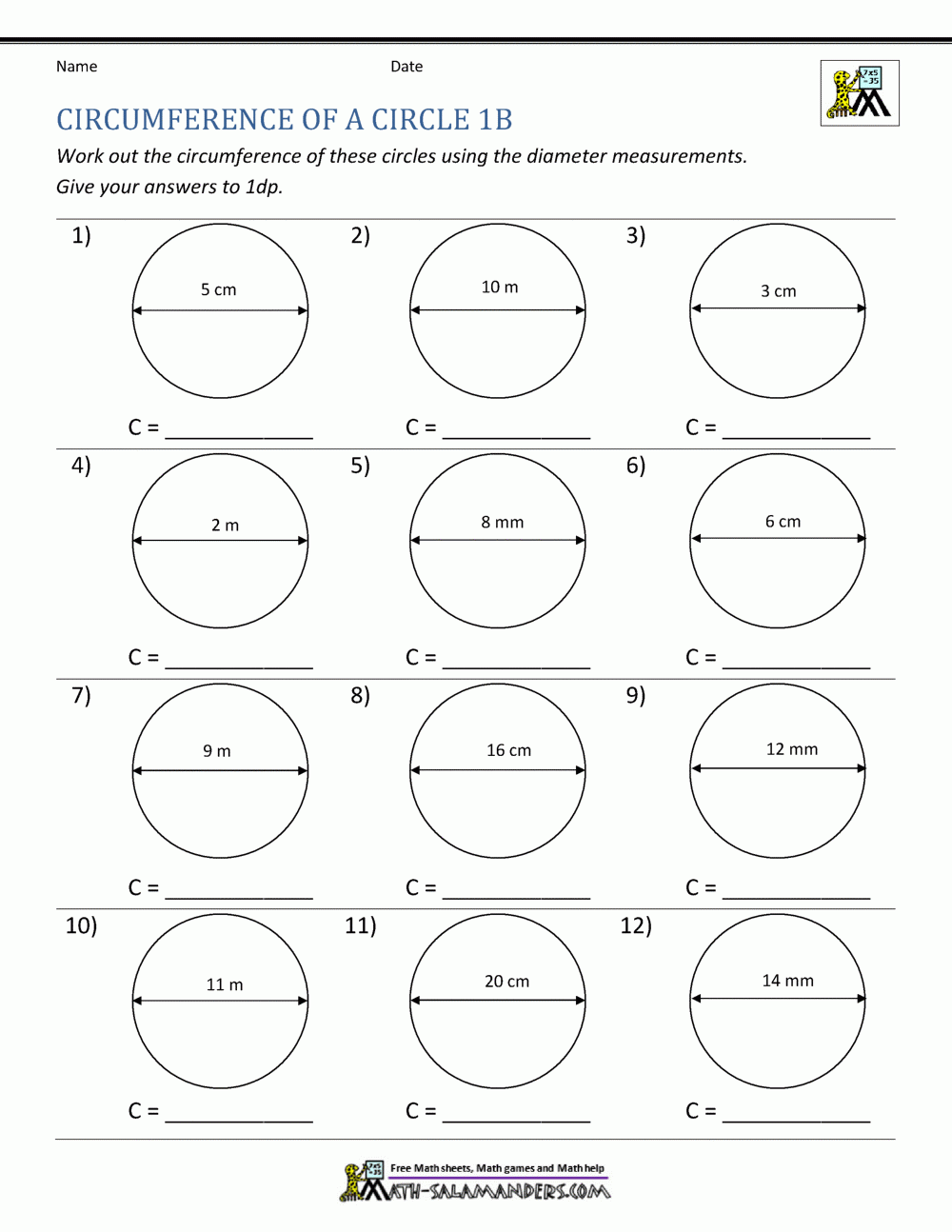 Perimeter Of A Circle