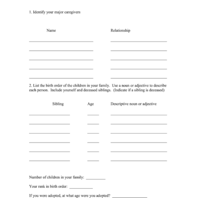 Pia Mellody Worksheets Pdf Fill Out Sign Online DocHub