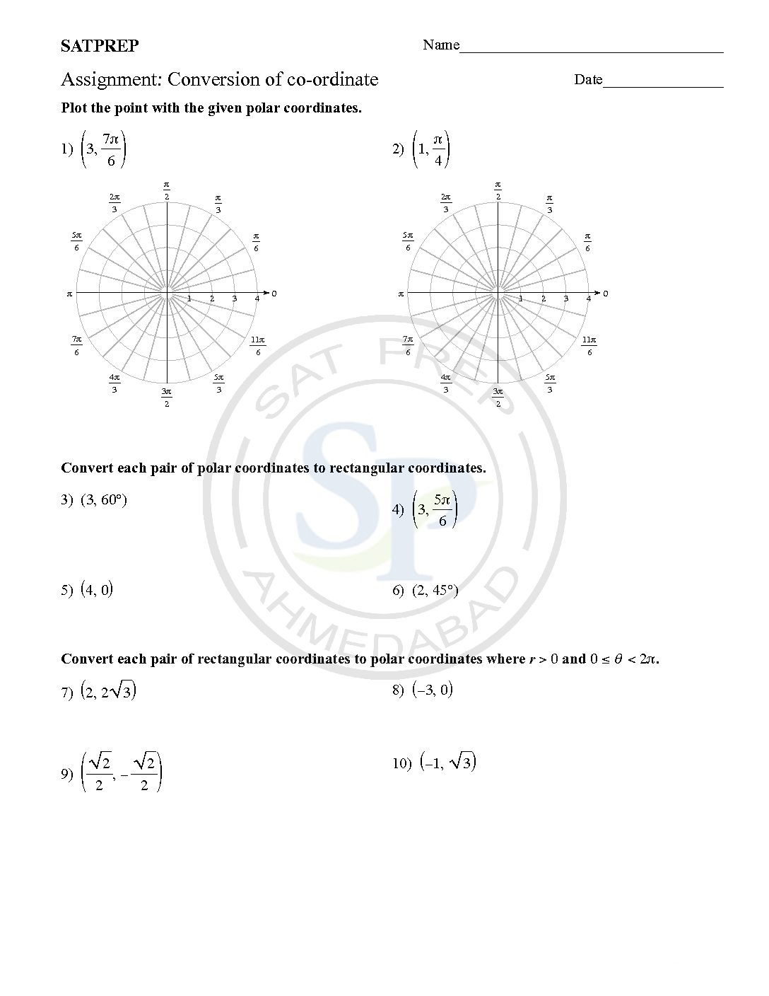 polar coordinates worksheet with answers pdf polar coordinates worksheet with answers pdf