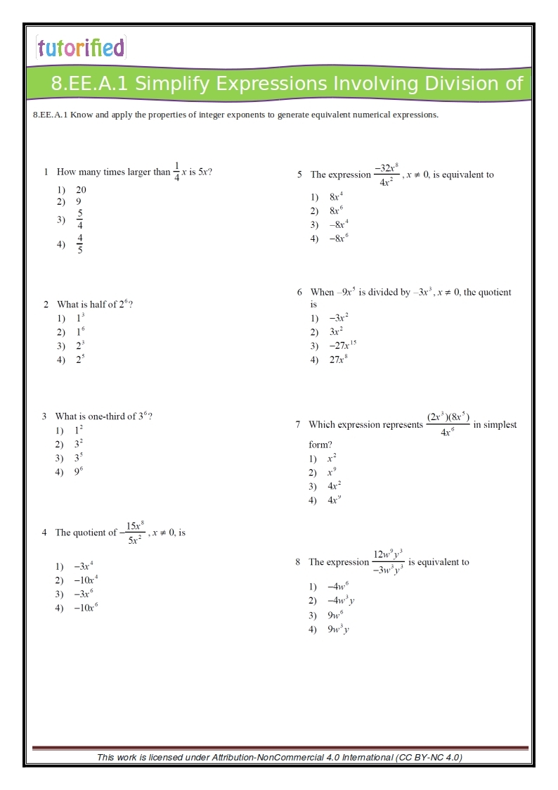 Pre AP Algebra 1 Practice Test PDF Worksheets Pre AP Algebra 1 Practice Test PDF Worksheets