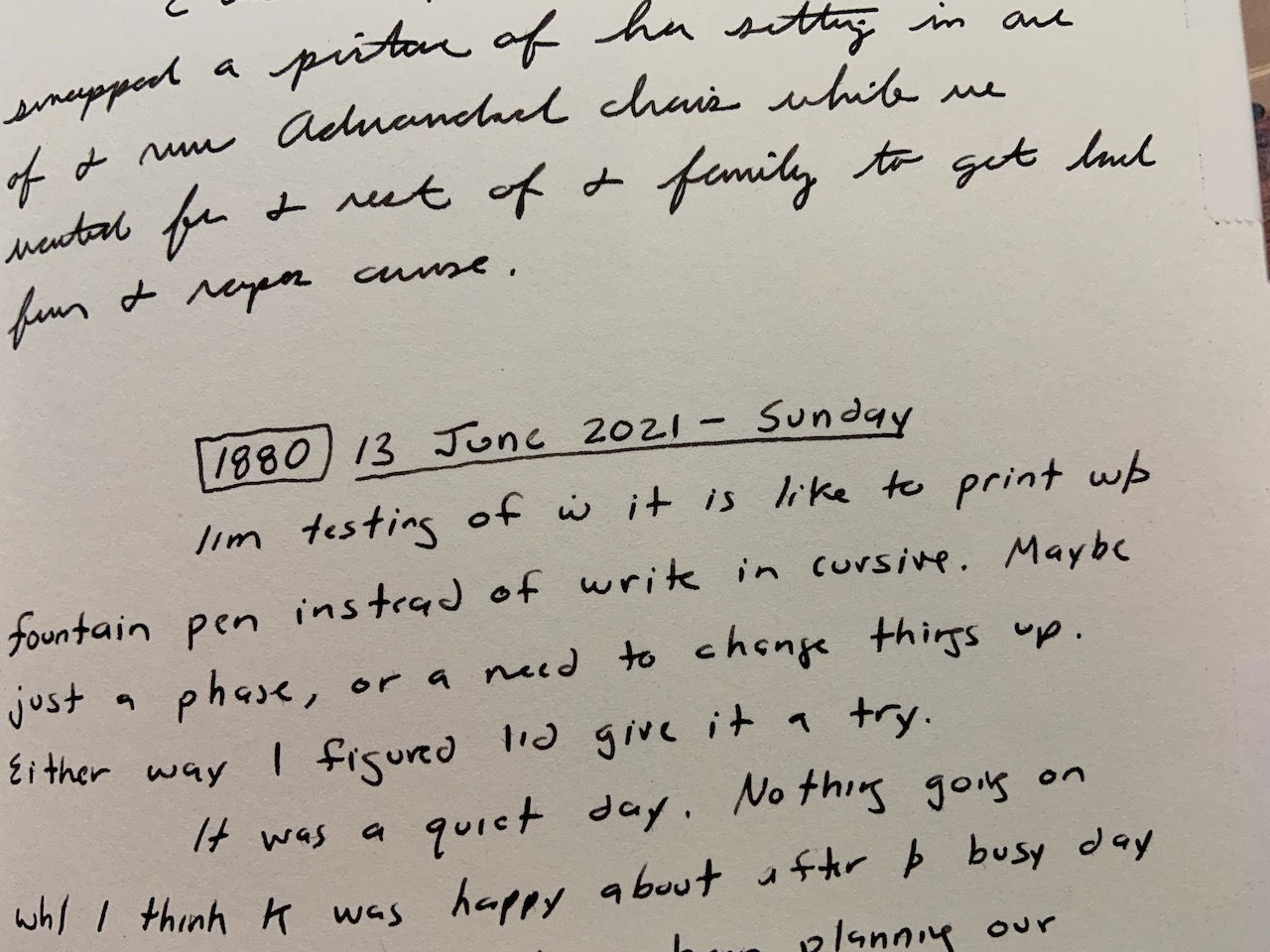 Print Vs Cursive Jamie Todd Rubin