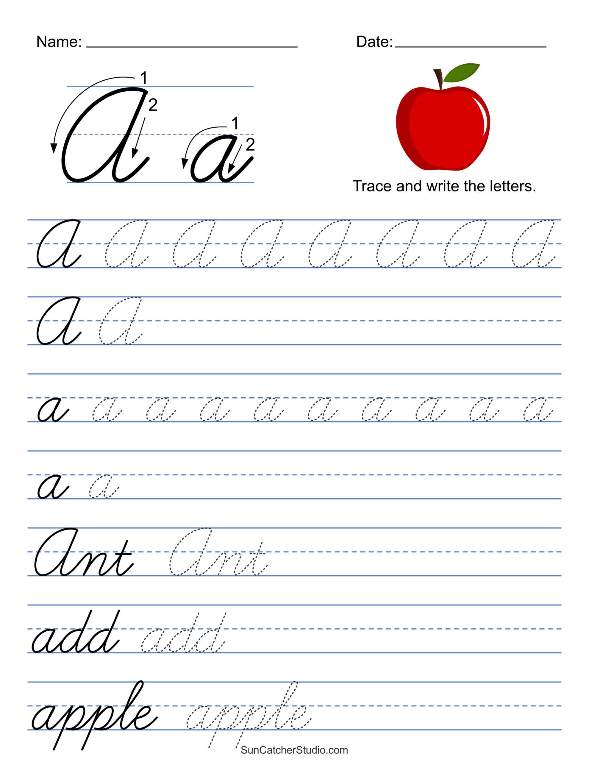learning cursive writing worksheets learning cursive writing worksheets