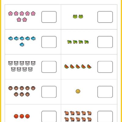 Printable Kindergarten Math Worksheets PDF Free Download