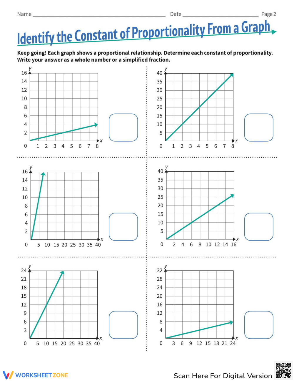 Printable Proportional Relationships Worksheets Printable Proportional Relationships Worksheets