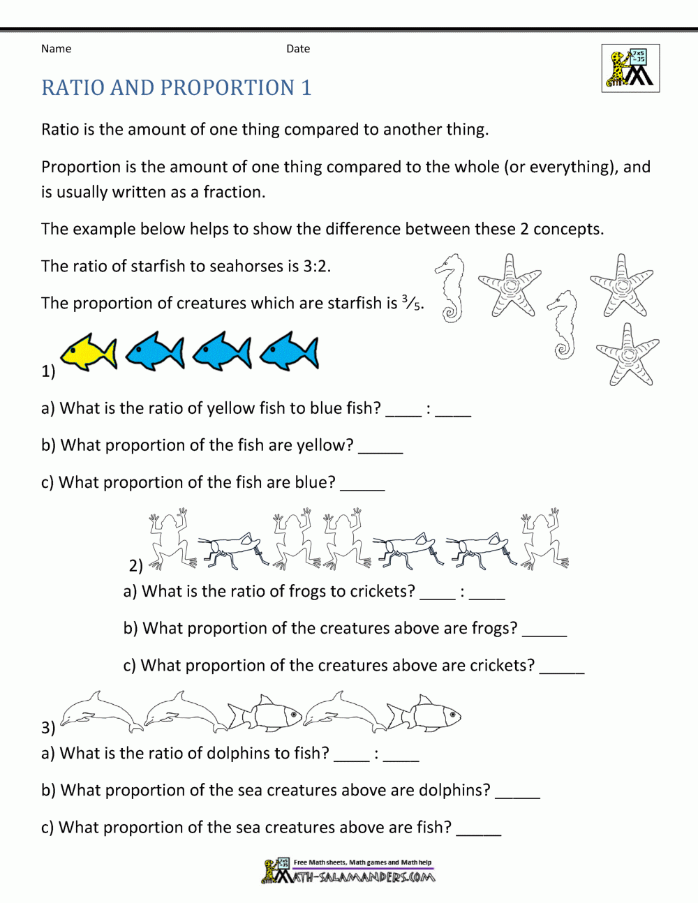 ratio and proportion worksheets and answers ratio and proportion worksheets and answers