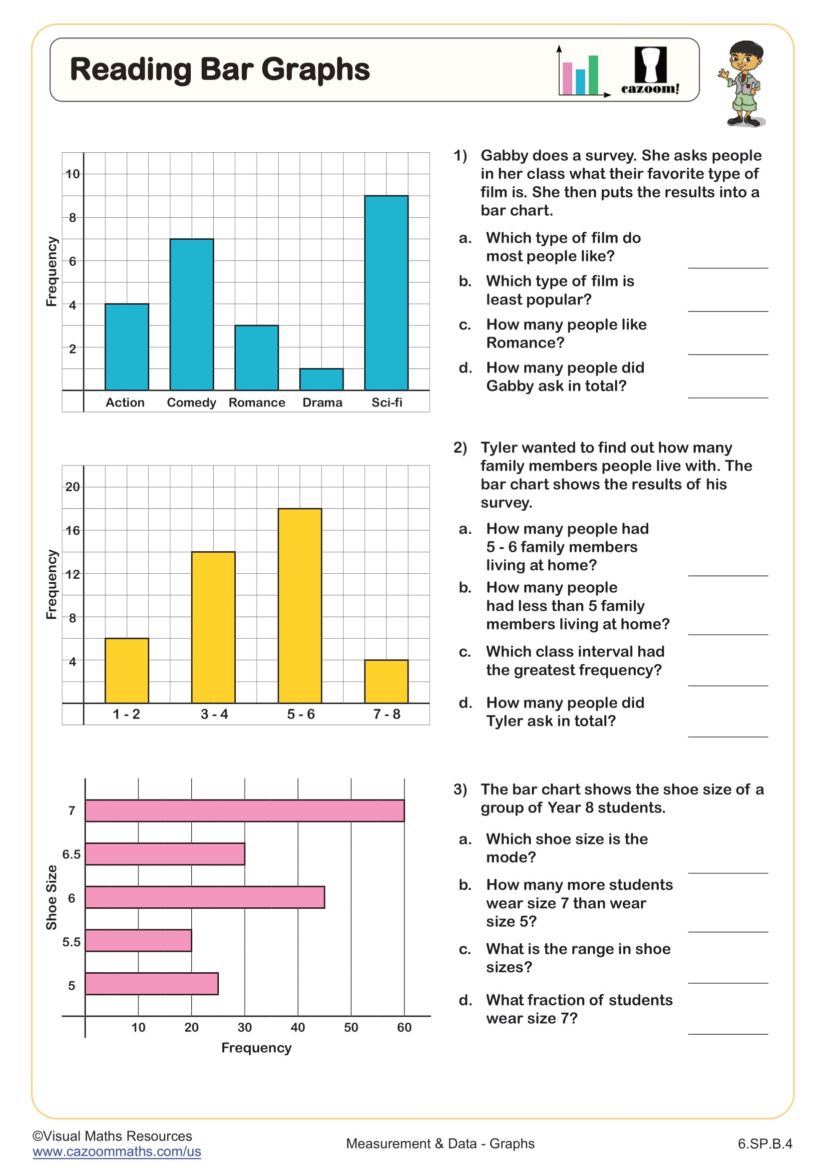 interpreting graphs worksheet with answers pdf