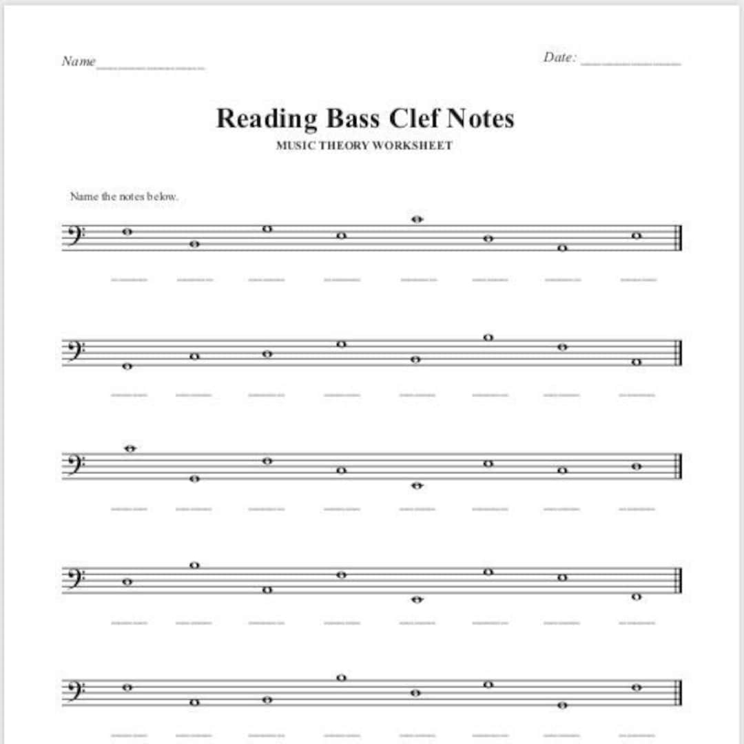 music theory pdf worksheets