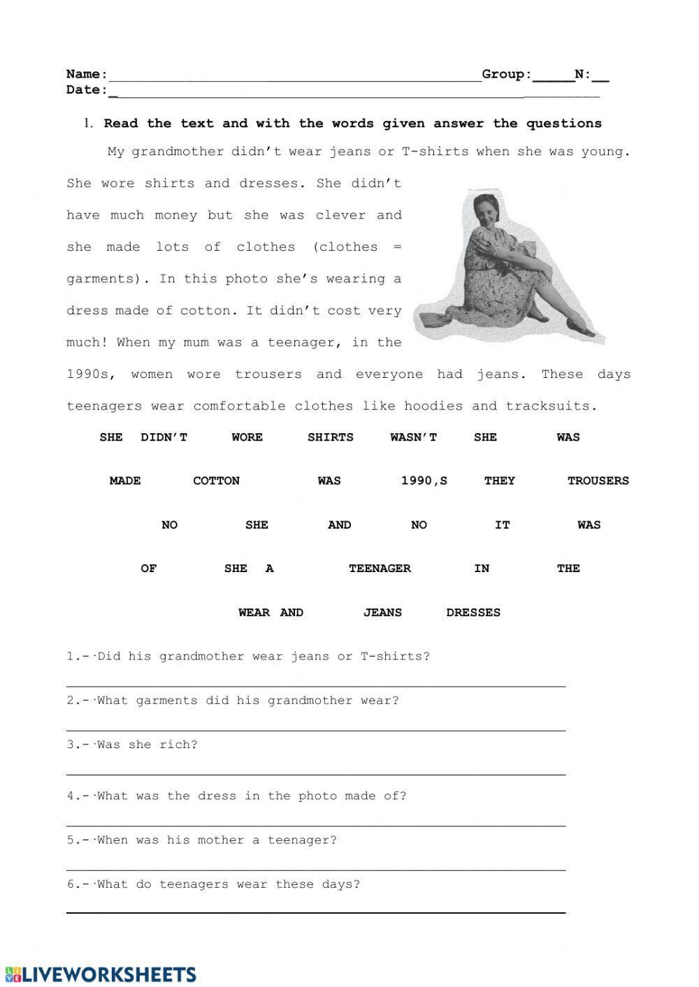 6th grade reading comprehension worksheets pdf