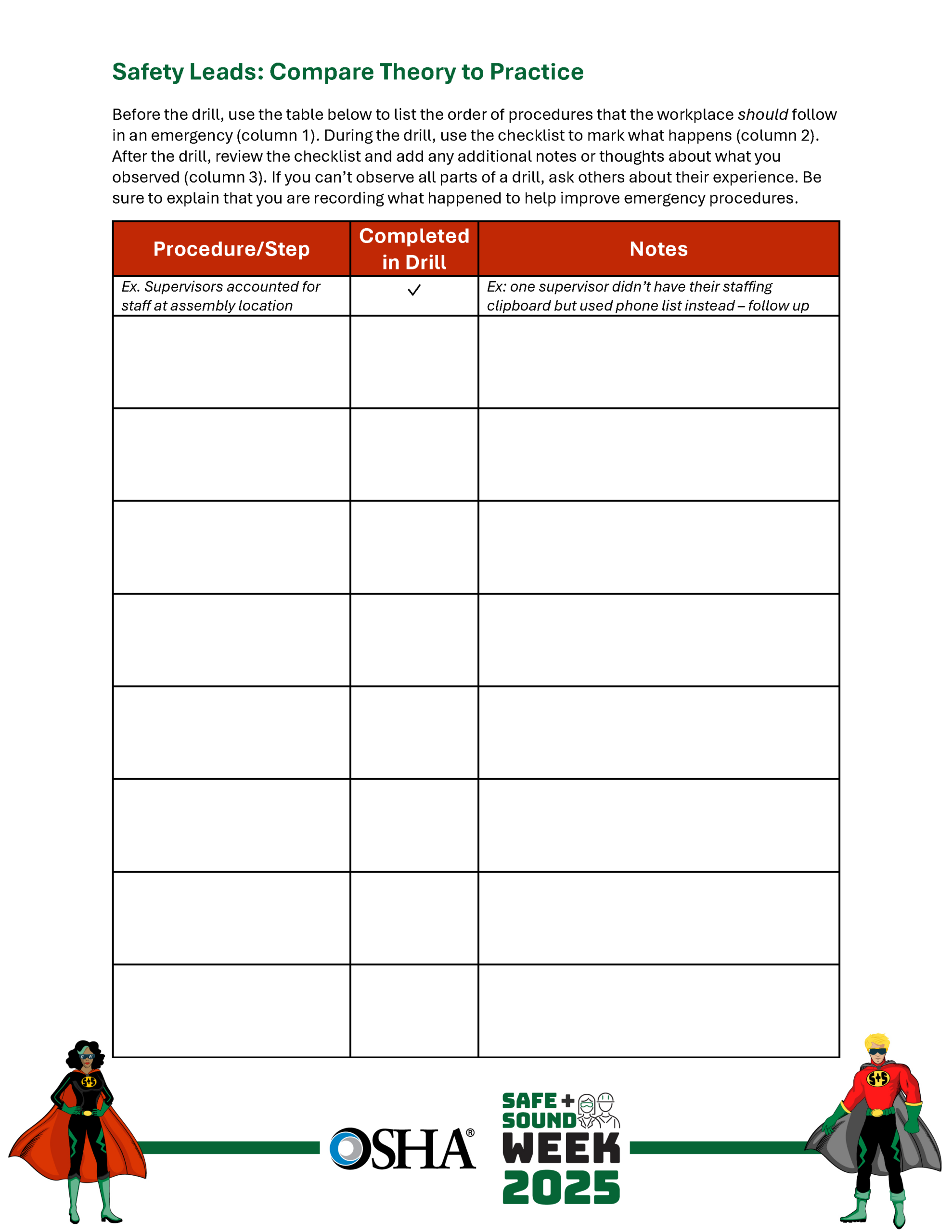 osha workers rights practice worksheet answers