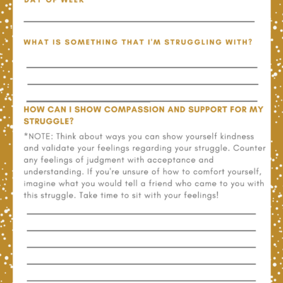 Self Love Workbook Printables Support Maintain Your Self Love Journey