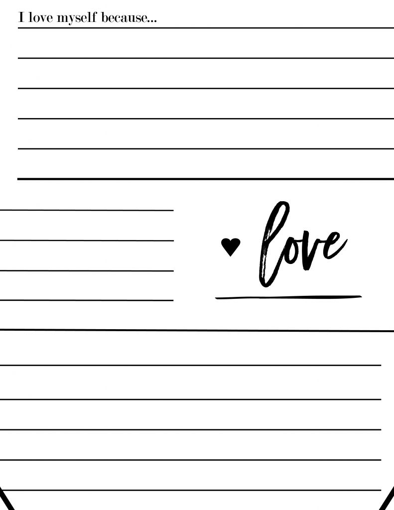 Self Love Worksheets Love Poster Canary Jane Self Love Worksheets Love Poster Canary Jane