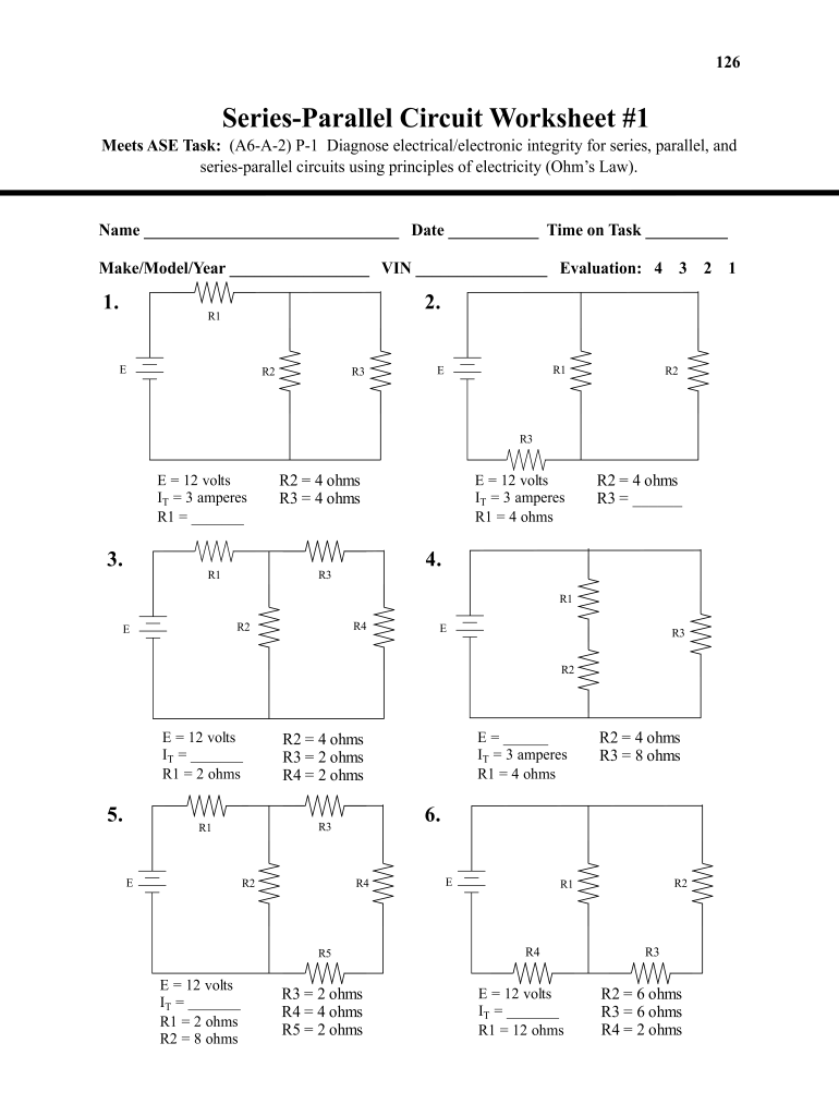 Series And Parallel Circuits Worksheet With Answers Pdf Fill Online Printable Fillable Blank PdfFiller Series And Parallel Circuits Worksheet With Answers Pdf Fill Online Printable Fillable Blank PdfFiller