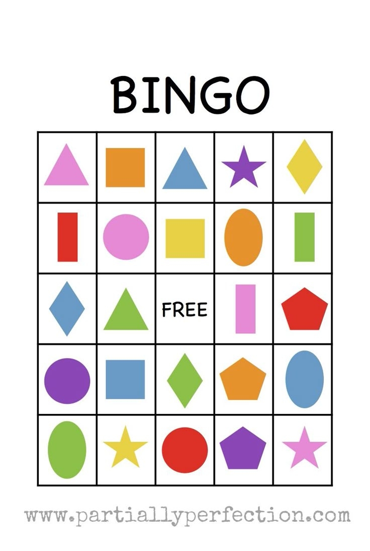 Shape Bingo