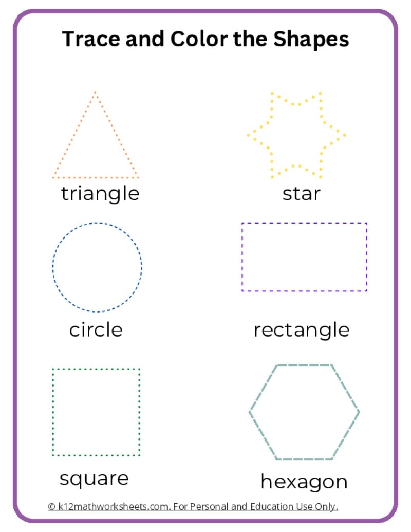 tracing shapes worksheets pdf tracing shapes worksheets pdf