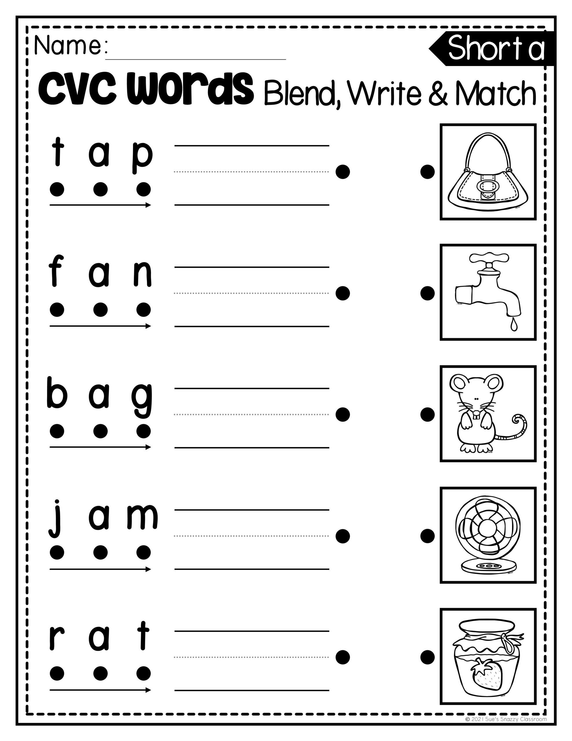 cvc words worksheets pdf cvc words worksheets pdf