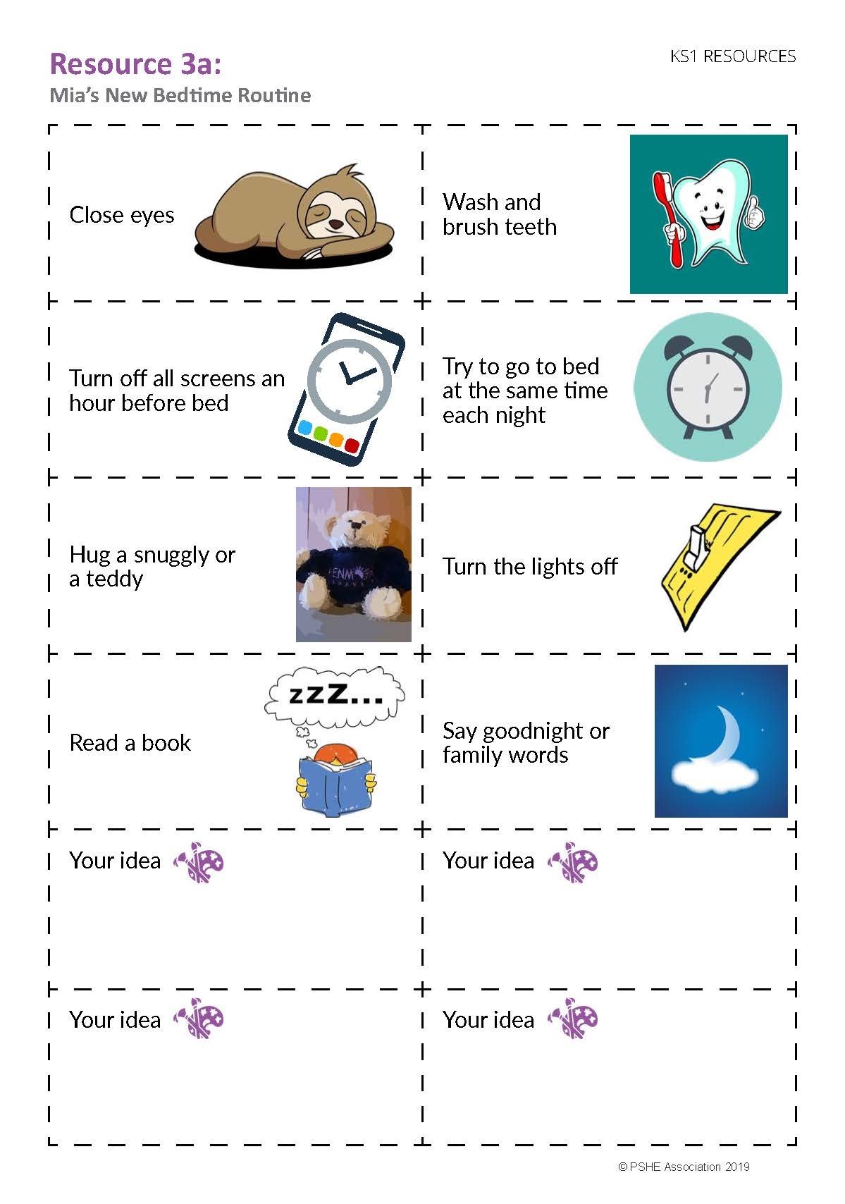 Sleep Hygiene Worksheet PDF Downloadable teacher Made Worksheets Library